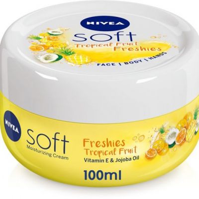 كريم نيفيا سوفت بالفواكه الاستوائية 100مل