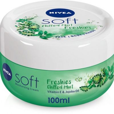 نيفيا كريم ترطيب خفيف وناعم بالنعناع المنعش 100مل