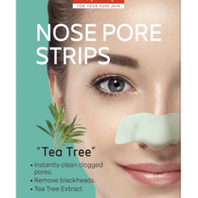 شرائط الرؤوس السوداء للانف شجرة الشاي من بيورديرم - 6 شرائط