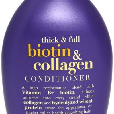 أو جي إكس بلسم بيوتين آند كولاجين لسماكة الشعر وكثافته 385مل