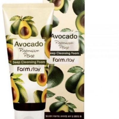 فارم ستاي رغوة التنظيف العميق بالأفوكادو 180مللي