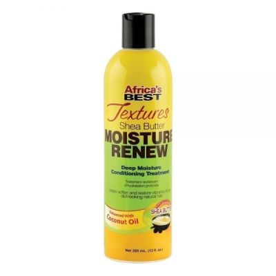 بلسم مرطب للشعر بزبدة الشيا وزيت جوز الهند مويستشر رينيو من افريكاز بيست - 355 مل