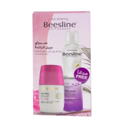  بيزلين ديو رول أون + مزيل الرائحة هدية