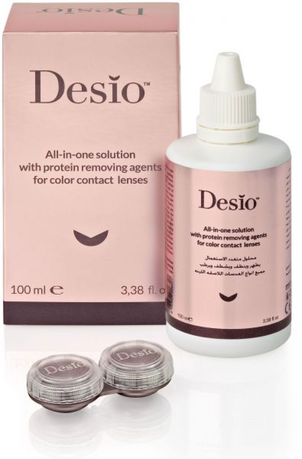 محلول عدسات إيطالي ديسيو 100 مللي