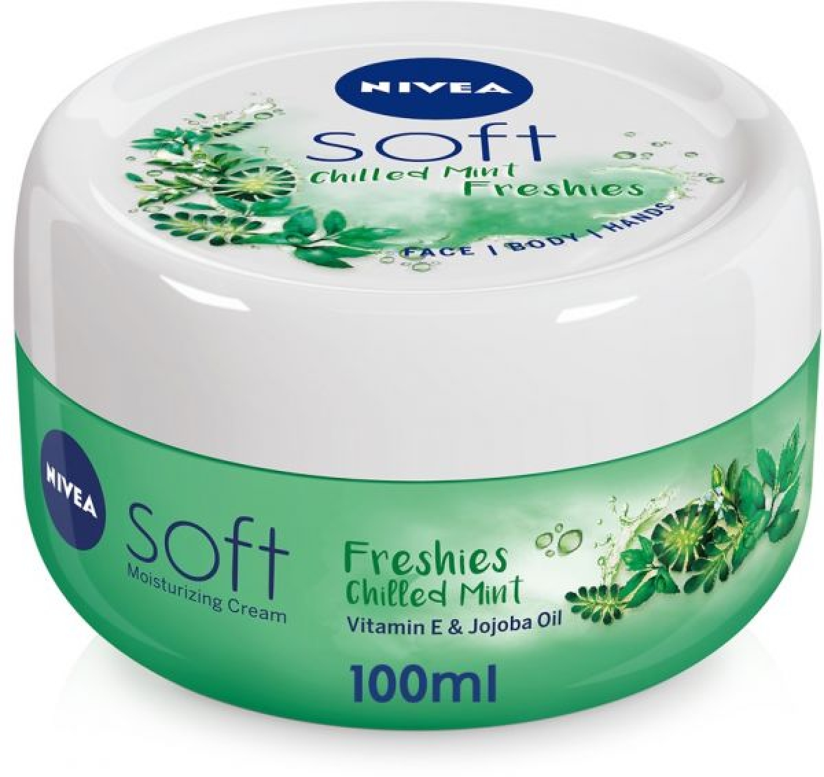 نيفيا كريم ترطيب خفيف وناعم بالنعناع المنعش 100مل