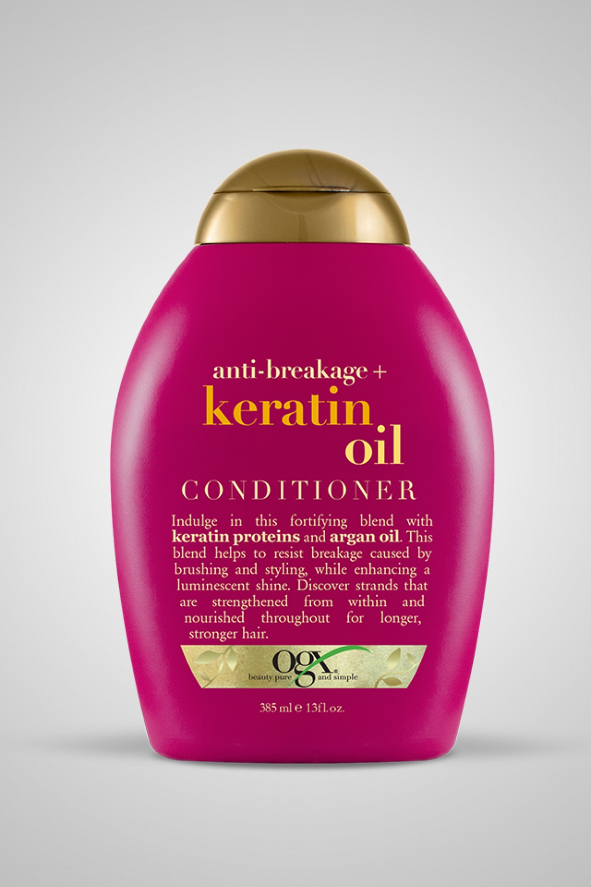 OGX, Conditioner, Strength & Length+ Keratin Oil, 385ml