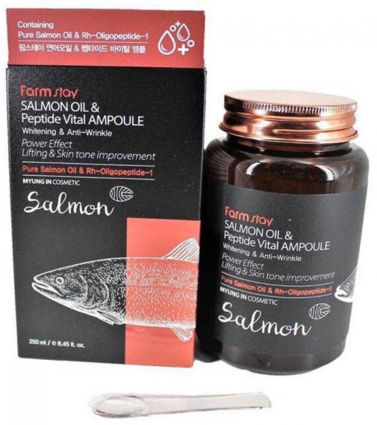 Farm Stay Salmon oil & Peptide vital ampoule 250 ml