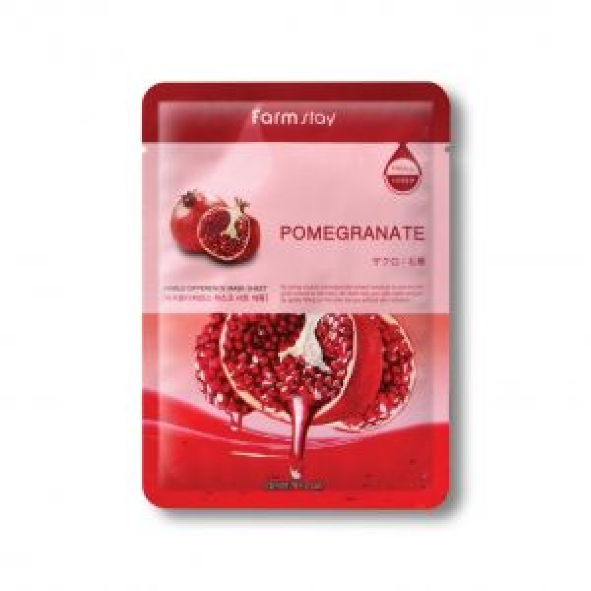 Farm Stay Facial Mask with Pomegranate - 23 ml