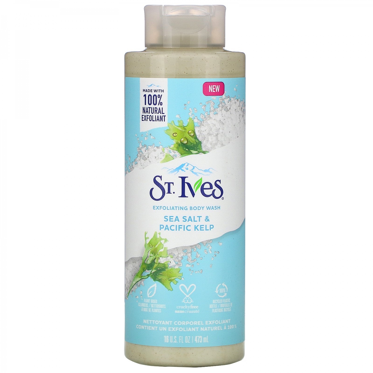 St. Ives Exfoliating Body Wash Sea Salt & Pacific Kelp 473ml