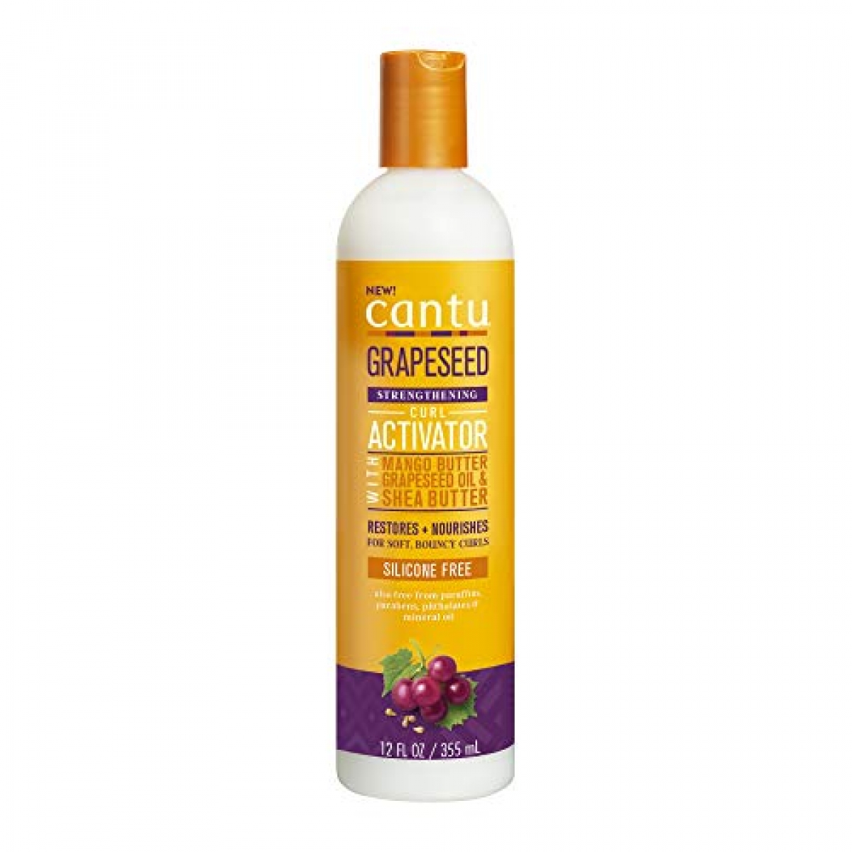 Cantu Grapeseed Curl Activator Cream 355ml.
