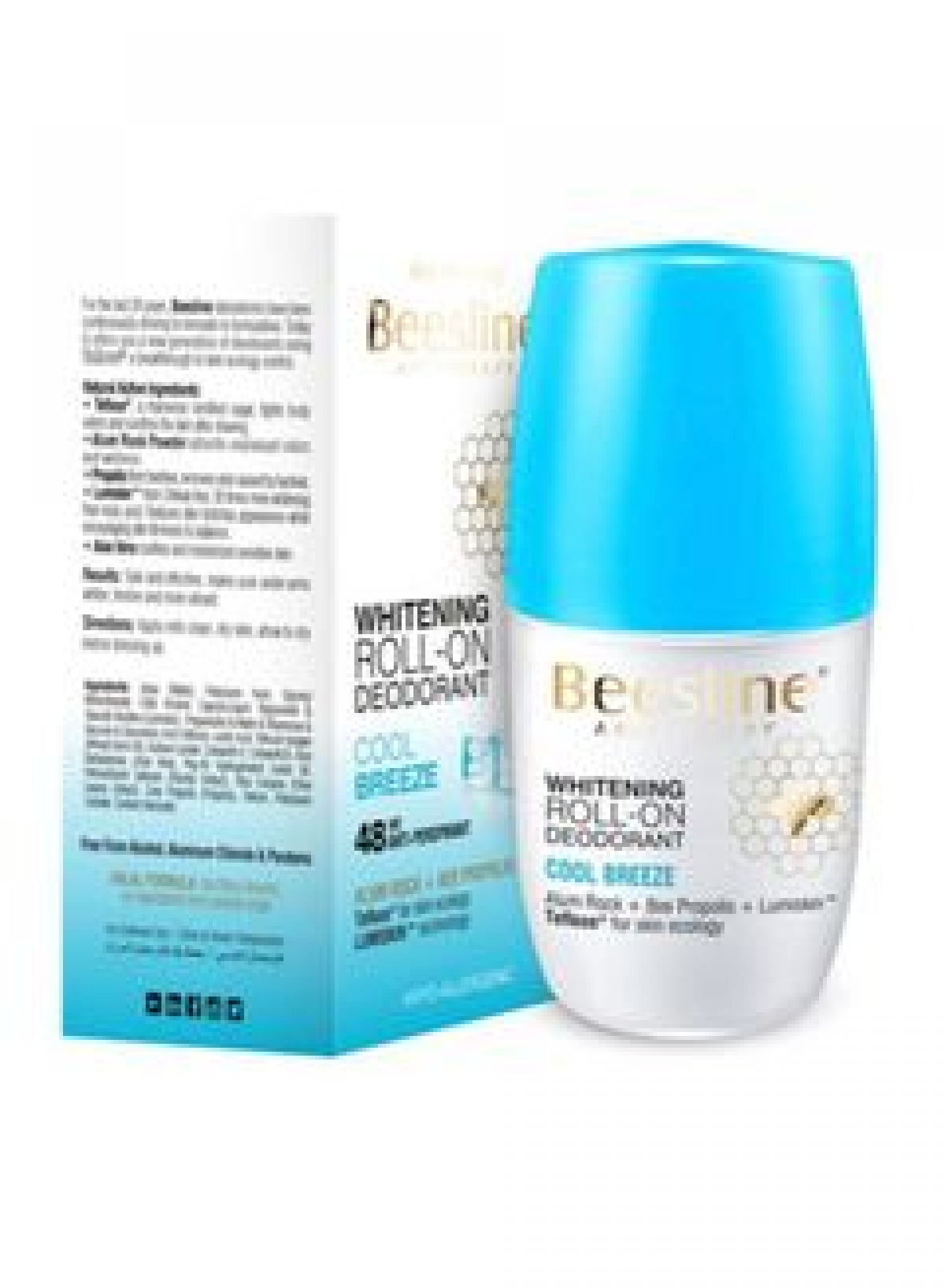 Beesline مزيل رائحه العرق لتفتيح البشره -انتعاش النسيم 48 ساعه من التعرق - 50 مل