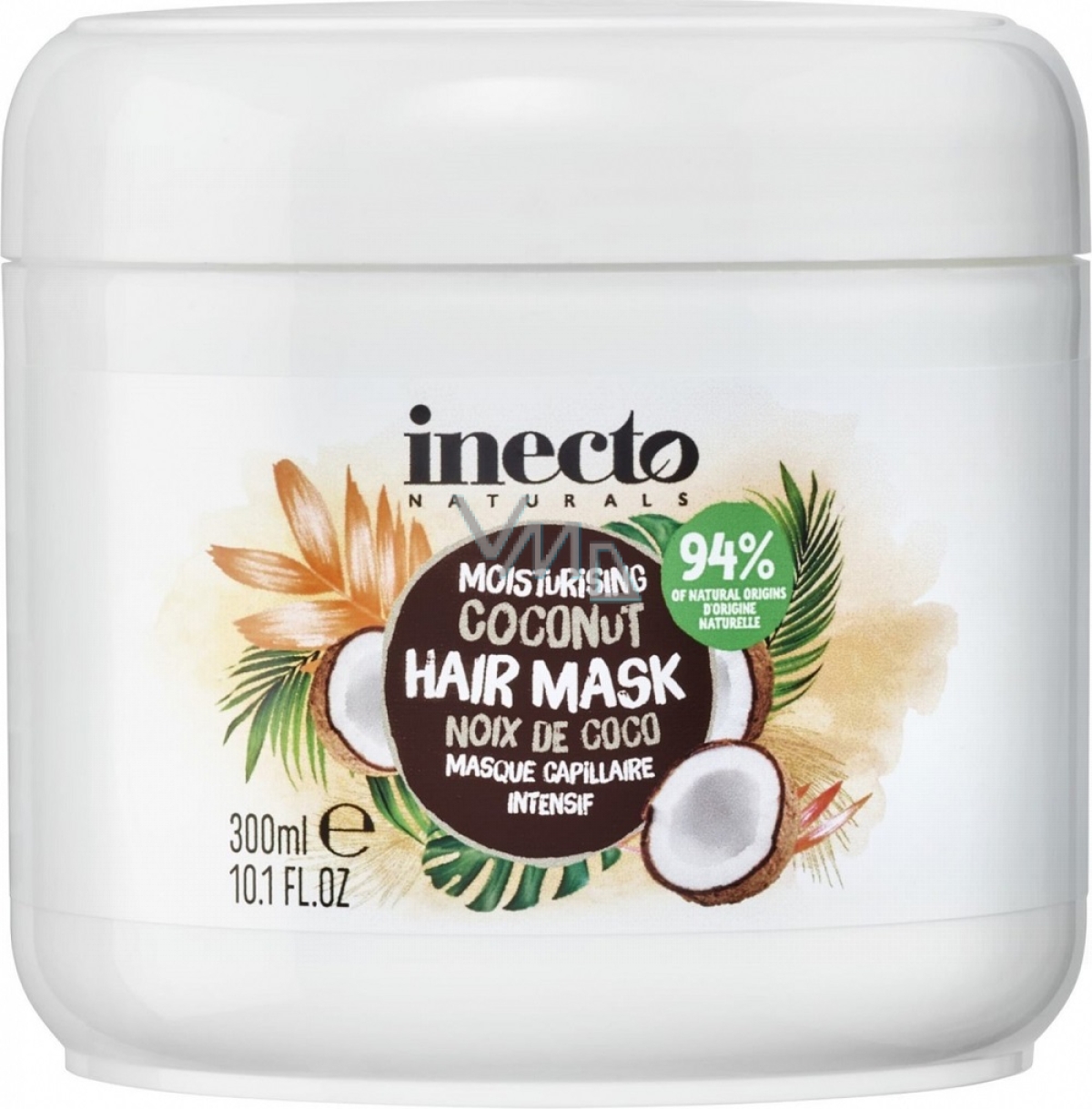 Inecto Moisturising Coconut Hair Mask, 300 Ml
