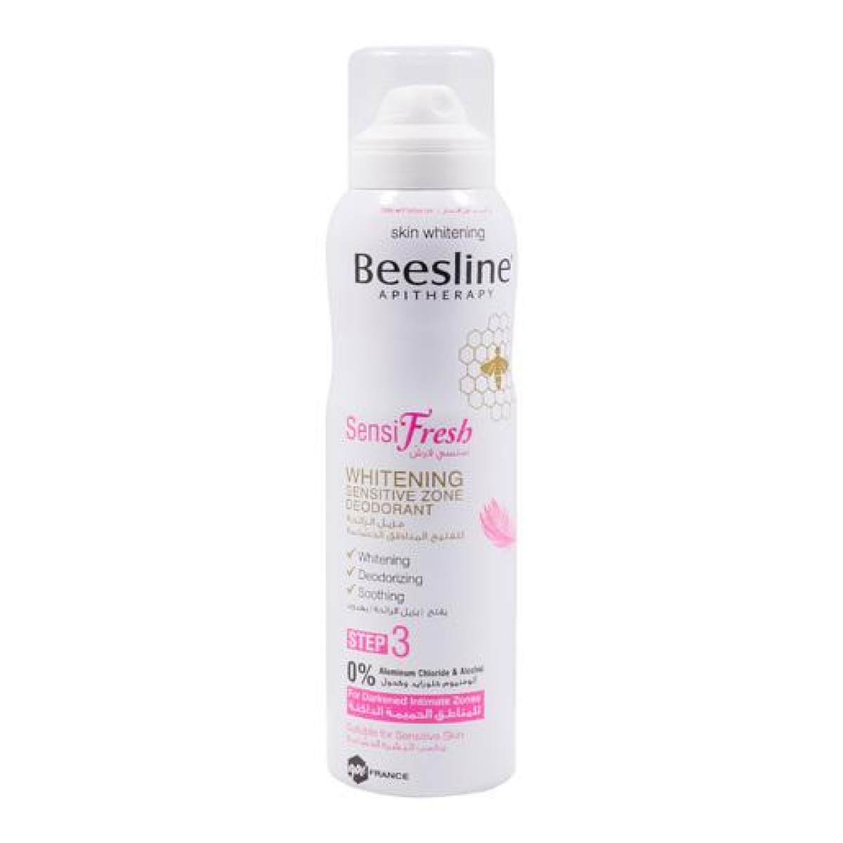 Beesline Sensifresh Whitening Sensitive Zone Deodorant Spray – 150 Ml