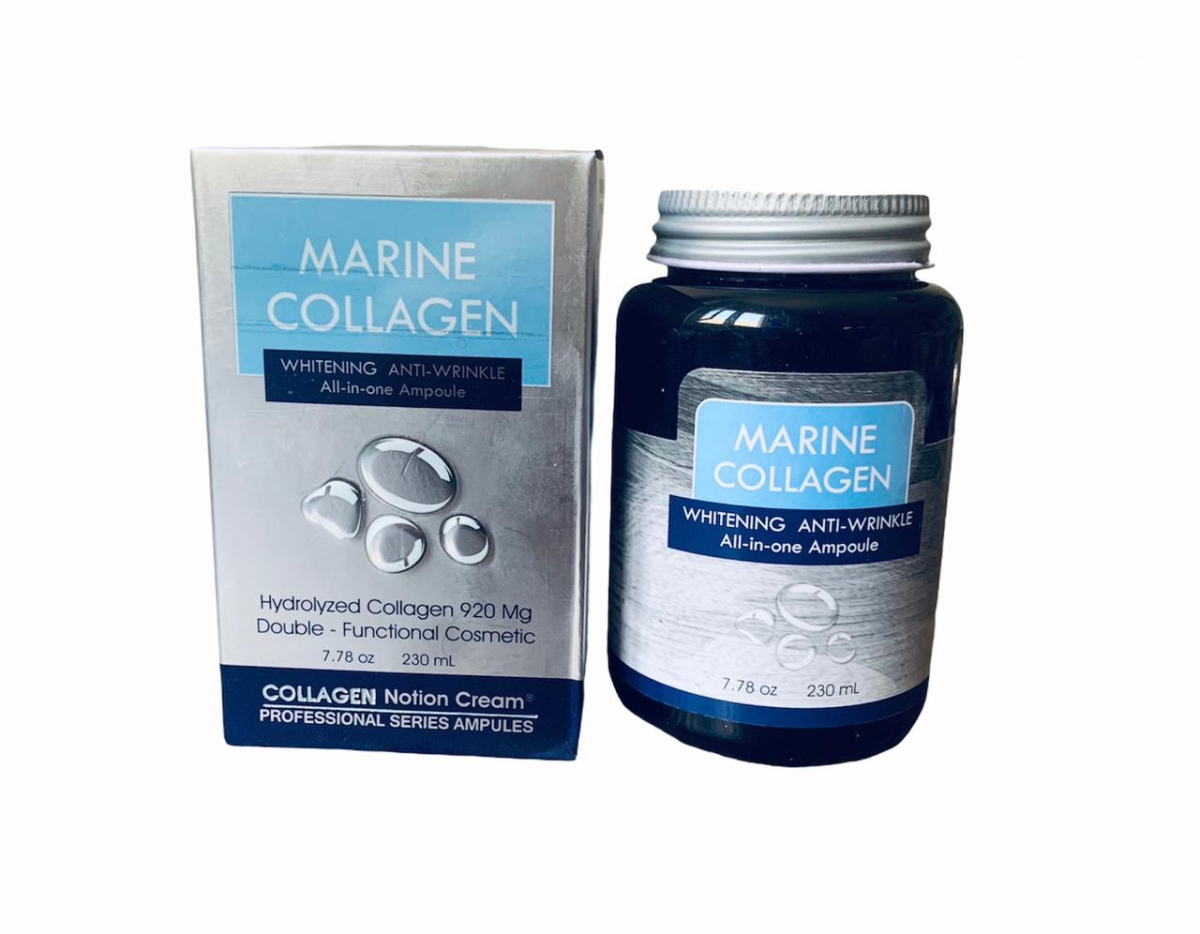 Notion cream أمبول خلاصة كولاجين البحرى لتفيح البشرة ومضاد للتجاعيد - 230 مل