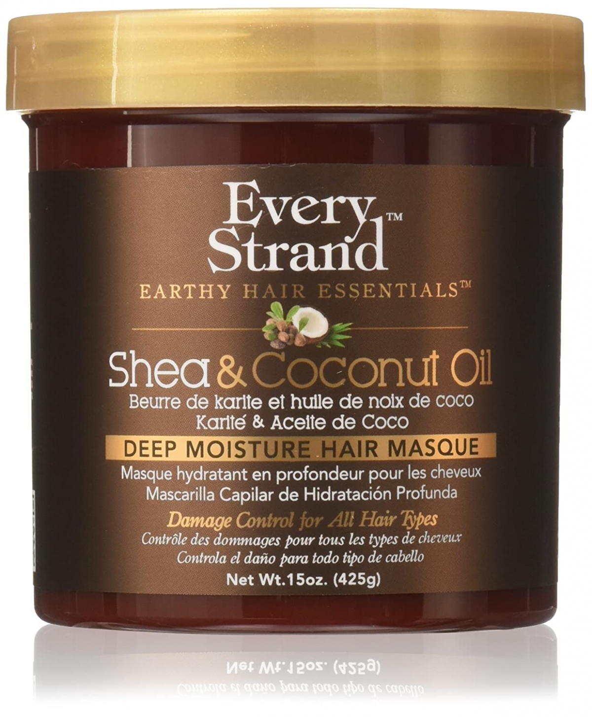 Every Strand Deep Moisture Hair Masque with Shea and Coconut Oil - 425 gm
