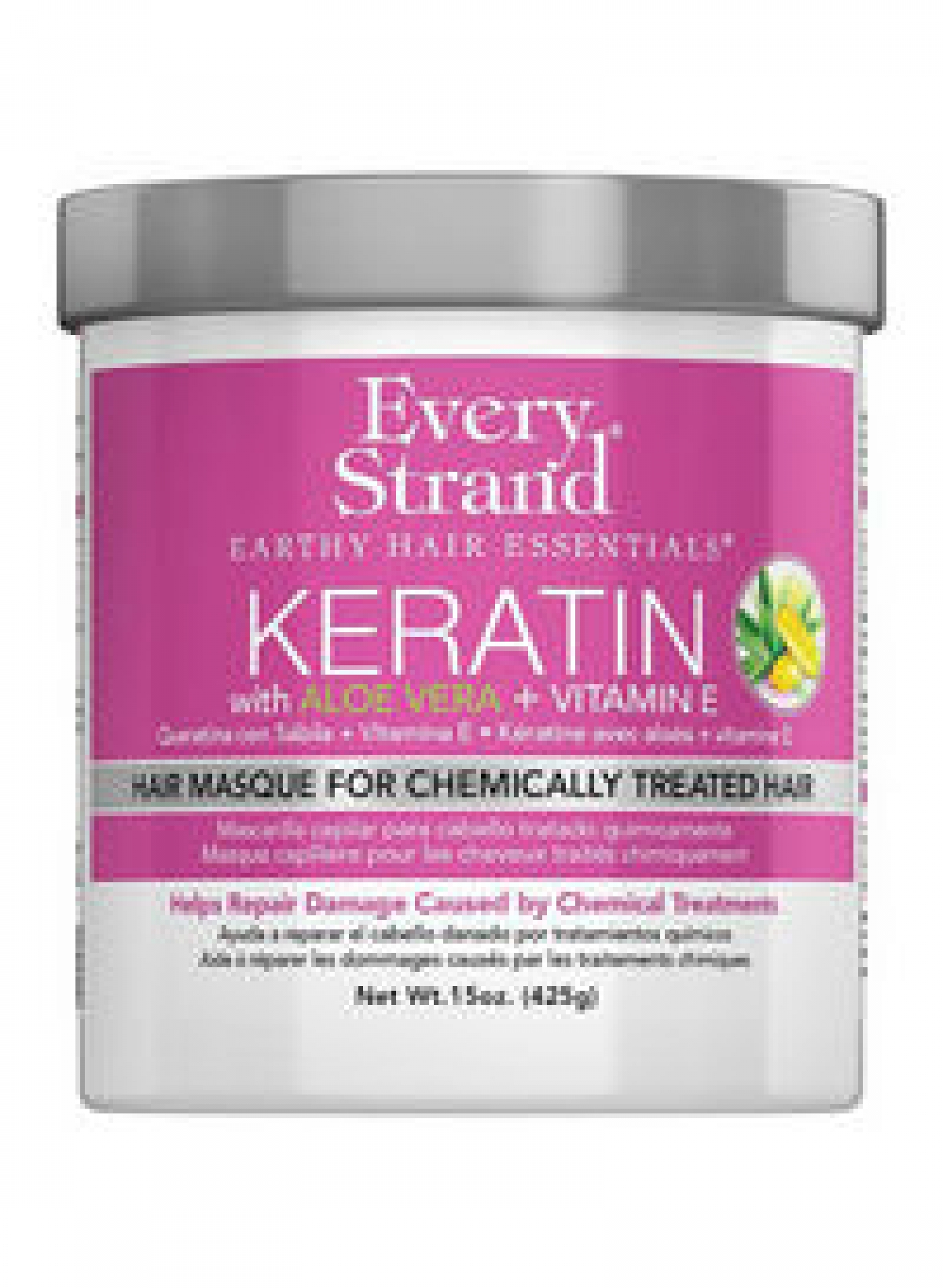 إيفري ستراند ماسك الشعر بالكيراتين و الصبار و فيتامين ه 425جم