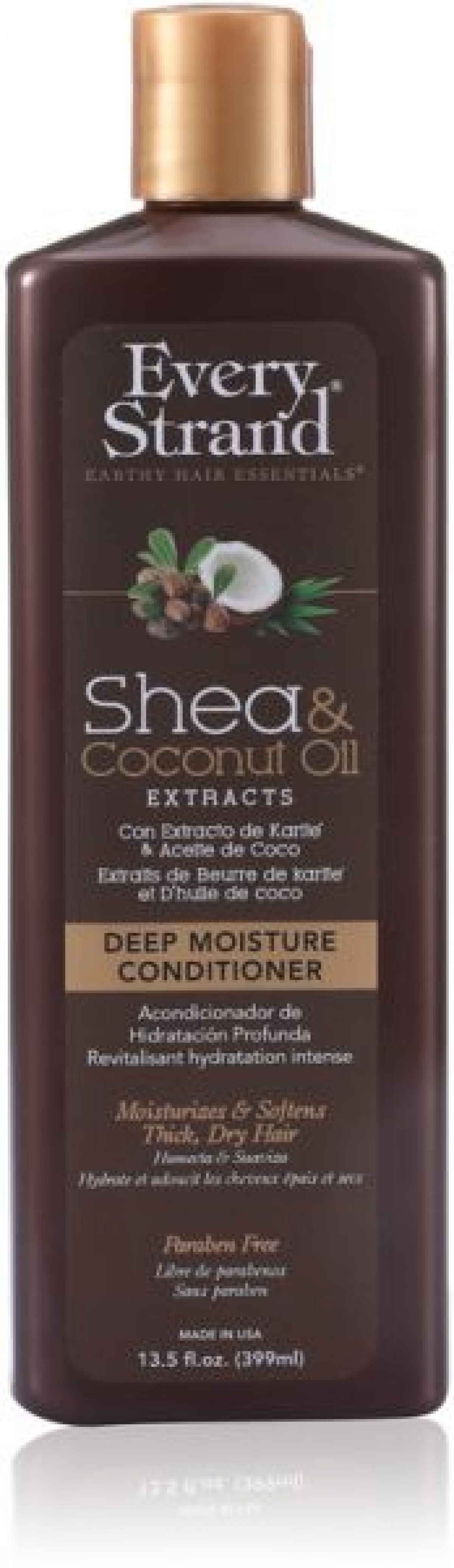 بلسم للترطيب العميق للشعر بزيت الشيا وجوز الهند من ايفري ستراند - 399 مل