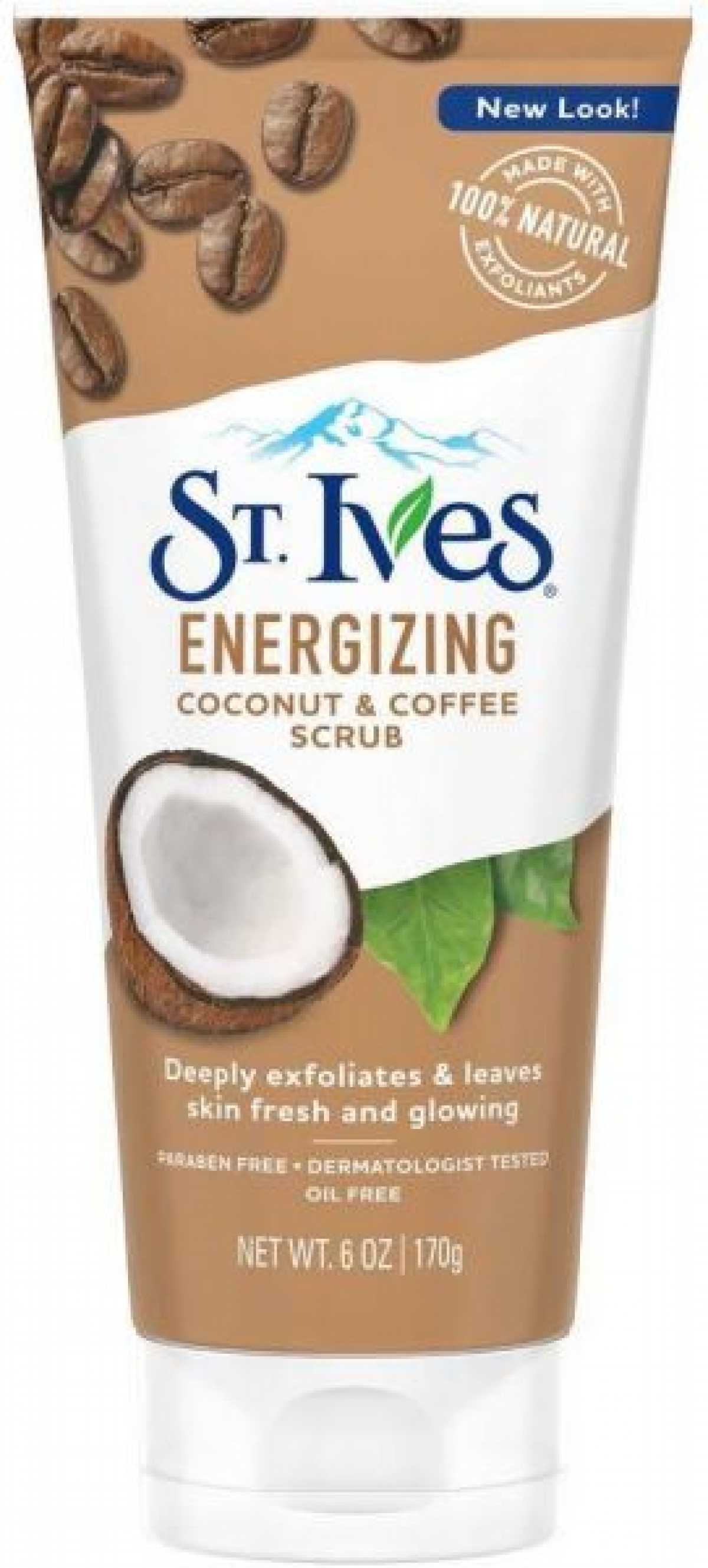 St. Ives Energizing Coconut & Coffee scrub 170gm
