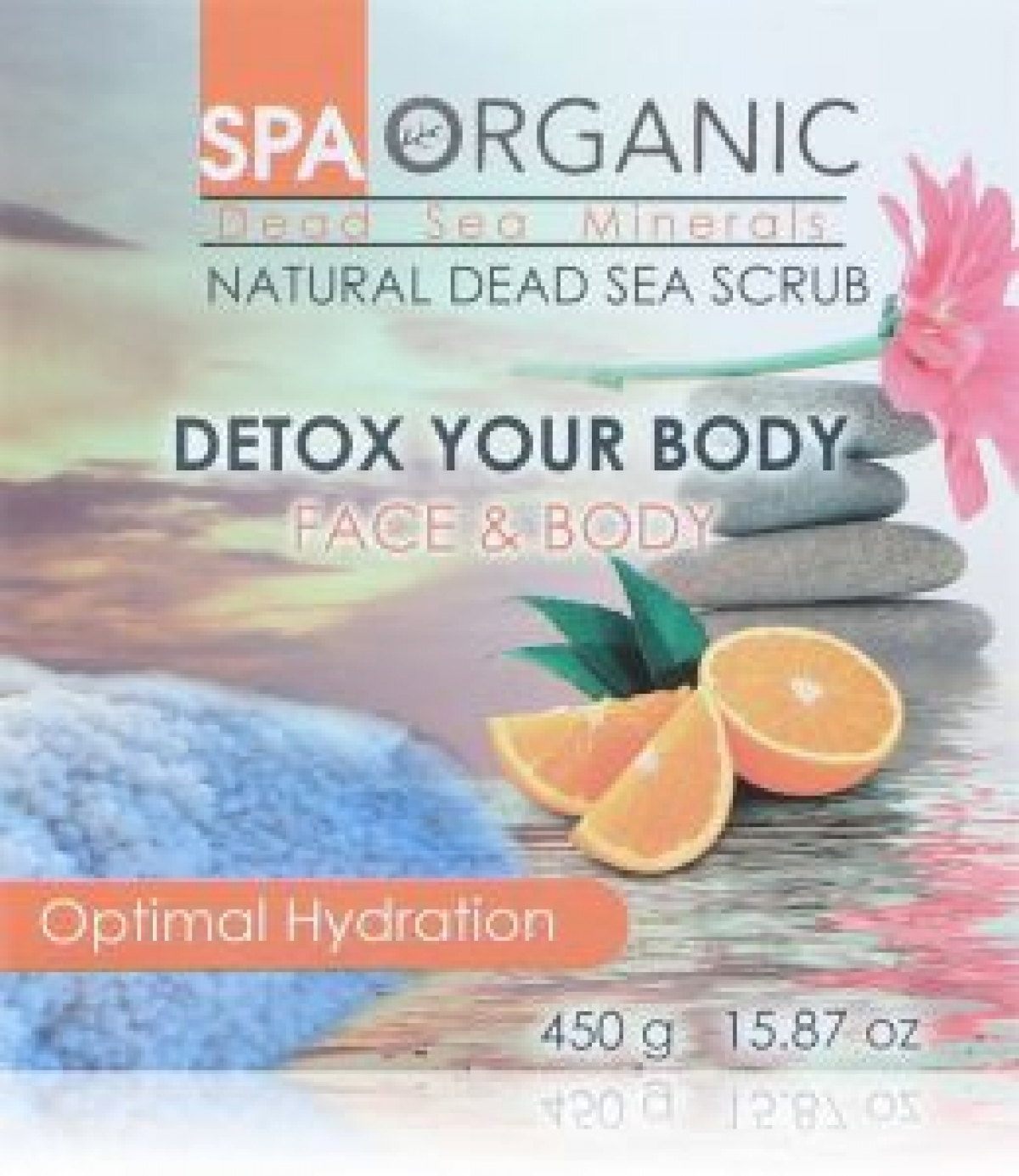 مقشر للوجه و الجسم بالخوخ من سبا أورجانيك