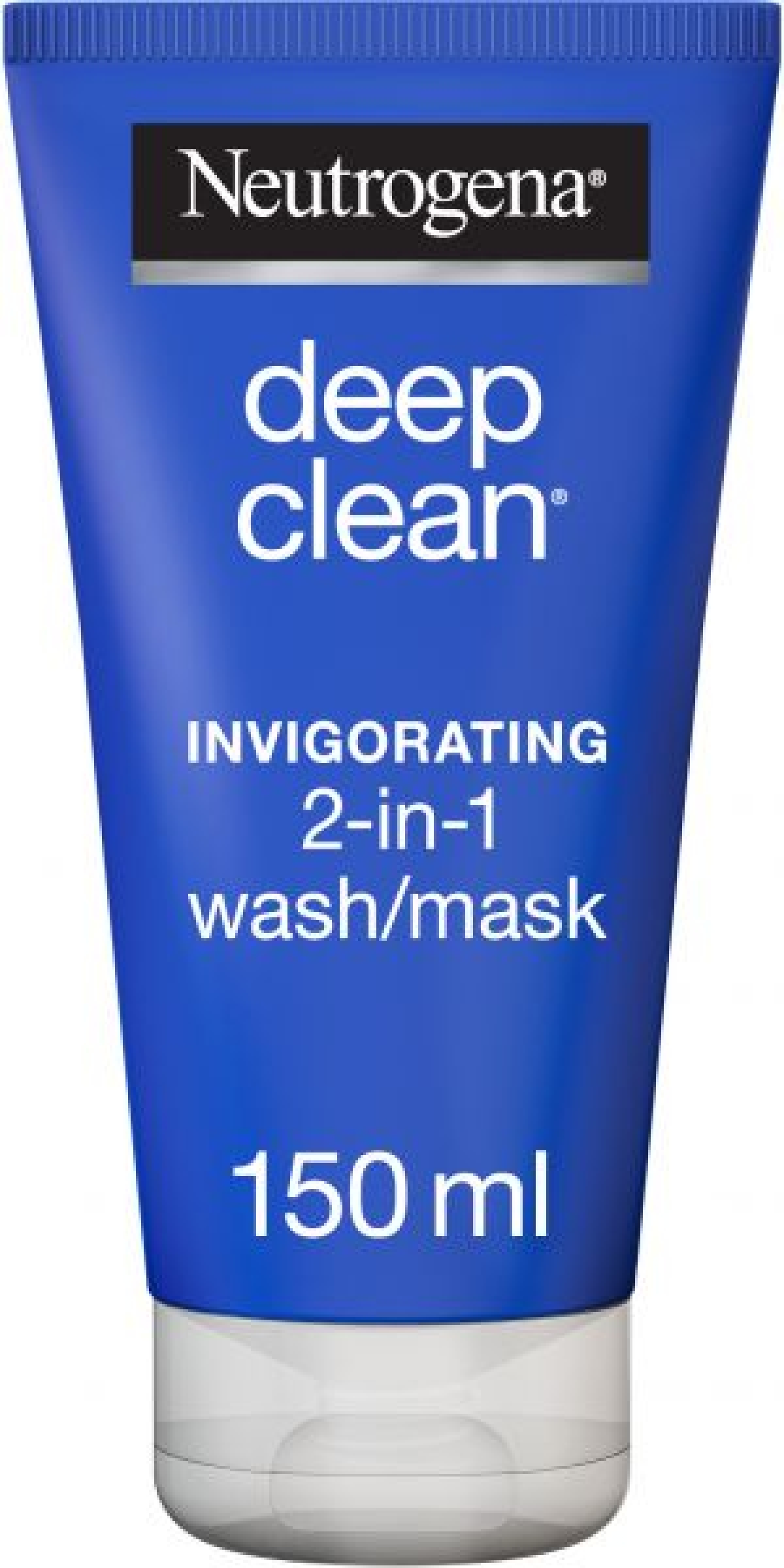 Neutrogena Facial Wash Deep Clean Invigorating 2-in-1 Wash/Mask, 150ml