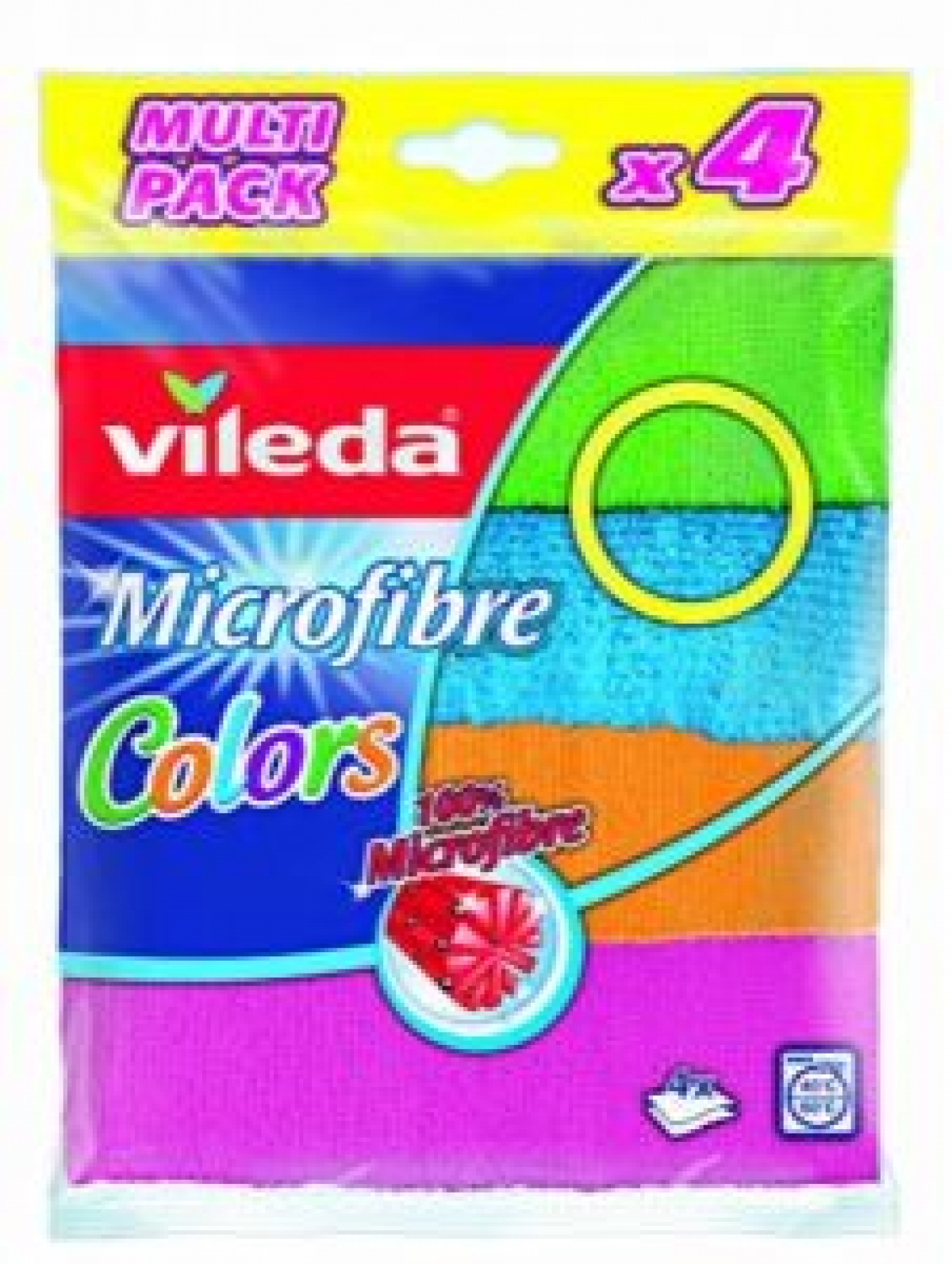 فوطة ميكروفيبر ٤ قطع