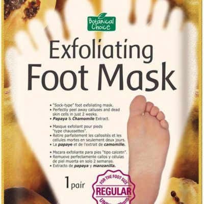 ماسك  للقدمين مقشر بيور درم