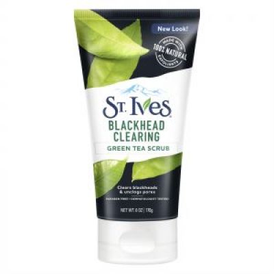 منظف يستخدم للرؤوس السوداء من سانت ايفز بالشاي الأخضر- 6 اونصة