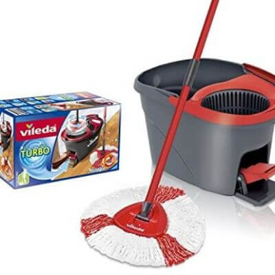 Easy Wring Turbo microfiber spin Mop and bucket set