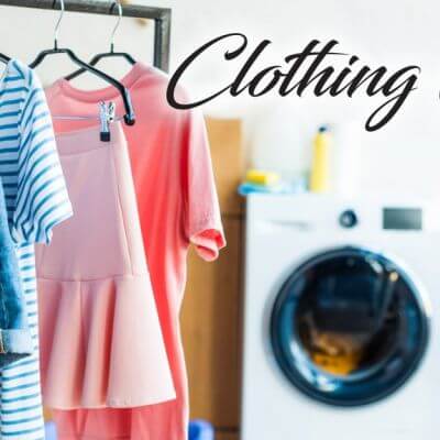 العناية بالملابس